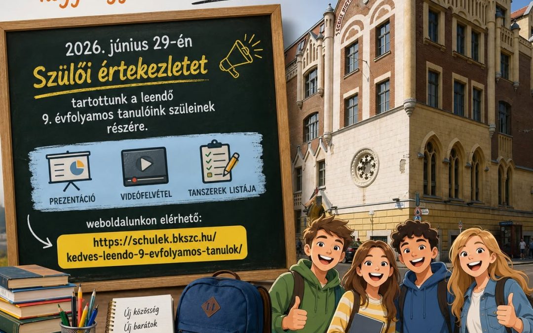 Kedves Leendő 9. évfolyamos Tanulók!